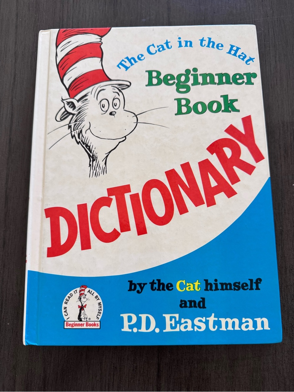 The Cat in the Hat Beginner Book Dictionary - Red & Blue
